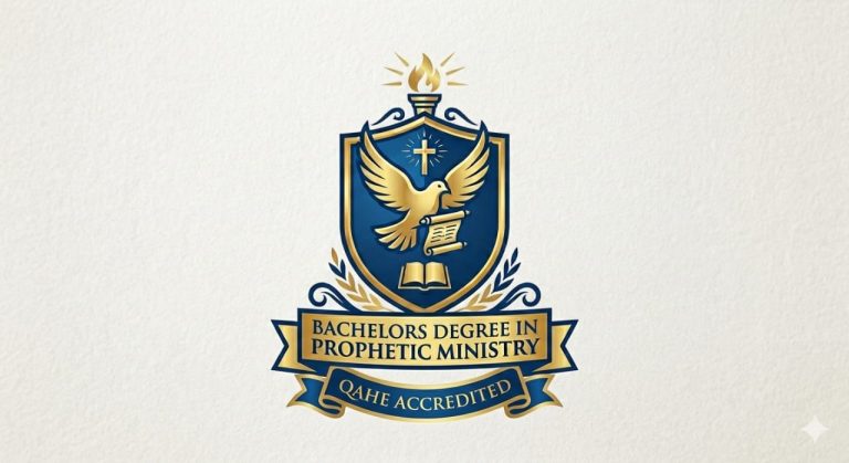 Bachelor’s Degree in Prophetic Ministry